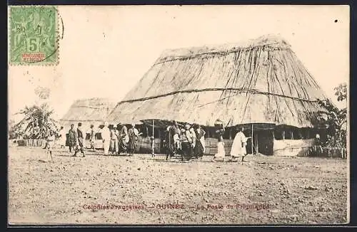 AK Friguiagba, La Poste