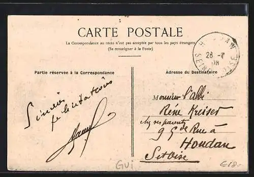 AK Friguiagba, La Poste