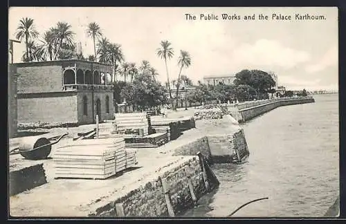 AK Karthoum, The Public Works and the Palace