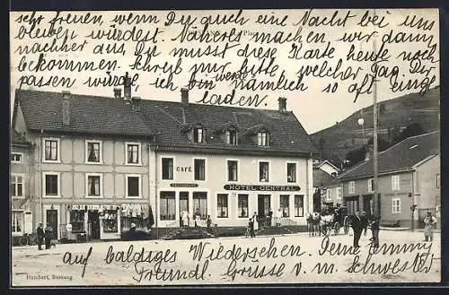 AK Bussang, Hotel Central, La Place