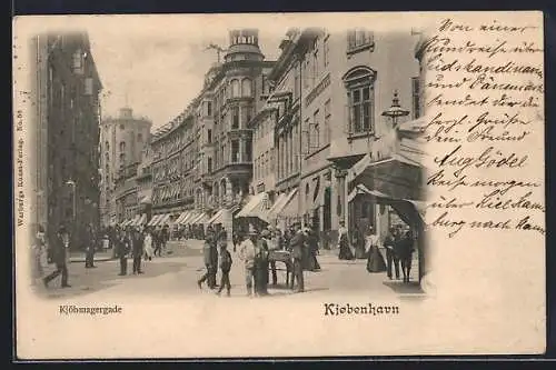 AK Kjobenhavn, Kjöbmagergade, Fussgänger