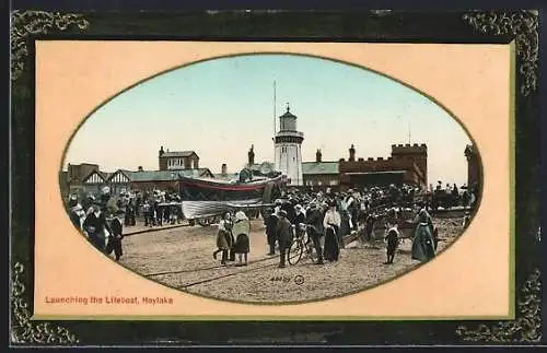 AK Hoylake, Launching the Lifeboat
