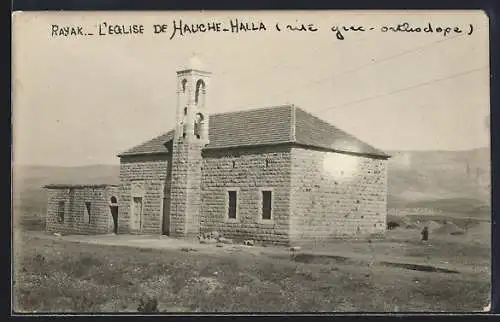 AK Ferzol, Rayak, L`Eglise de Hauche-Halla