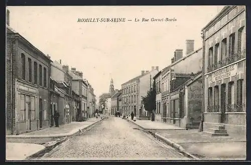 AK Romilly-sur-Seine, La Rue Gornet-Boivin