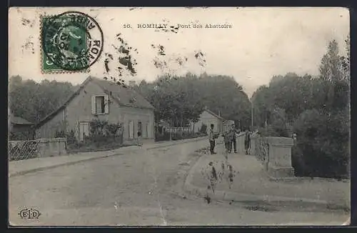 AK Romilly, Pont des Abattoirs