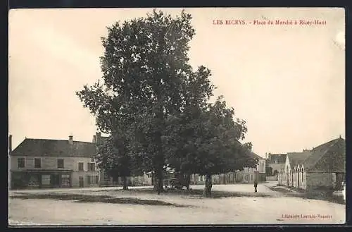 AK Les Riceys, Place du Marché à Ricey-Haut
