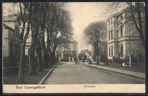 AK Bad Königsborn, Kaiserstrasse