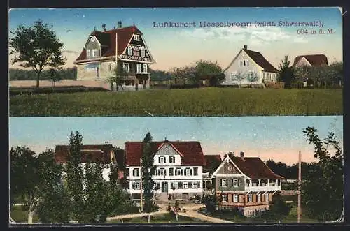 AK Heselbronn / Altensteig, Teilansichten