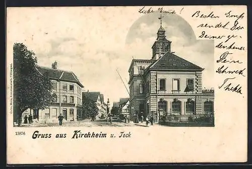 AK Kirchheim-Teck, Szene im Ort