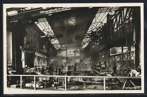 AK München, Deutsches Museum, Eisengiesserei