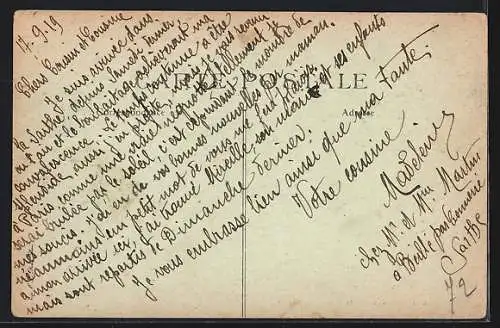 AK Connerré, Avenue de la Gare