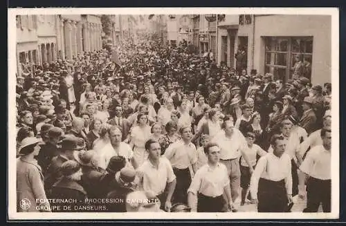 AK Echternach, Procession dansante, Groupe de Danseurs