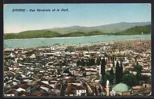 AK Smyrne, Vue Générale et le Port