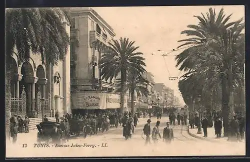 AK Tunis, Avenue Jules-Ferry