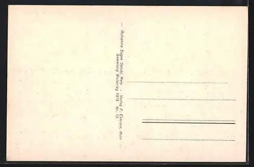 AK Vigneulles, Mairie, Ruinen