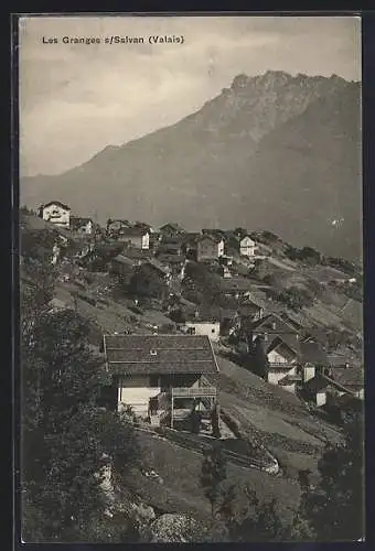 AK Les Granges-s-Salvan, Panorama