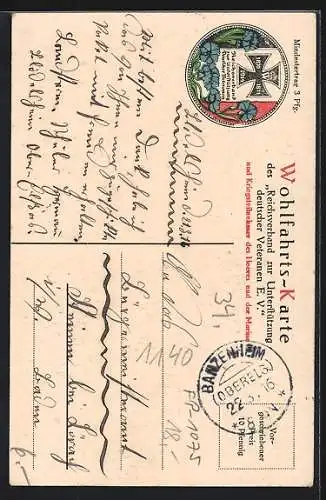 AK Generaloberst v. Einem in Uniform mit Epauletten