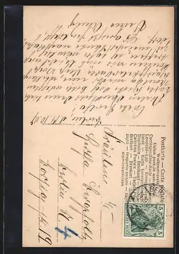 AK Kronprinz Wilhelm von Preussen in Uniform mit seinem Söhnchen