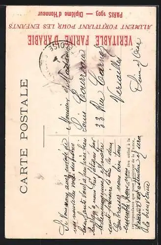 AK Kleinkind mit einem Frühstücksei auf einem Kinderstuhl