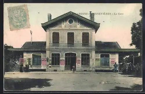 AK Varenne-Chennevières, La Gare
