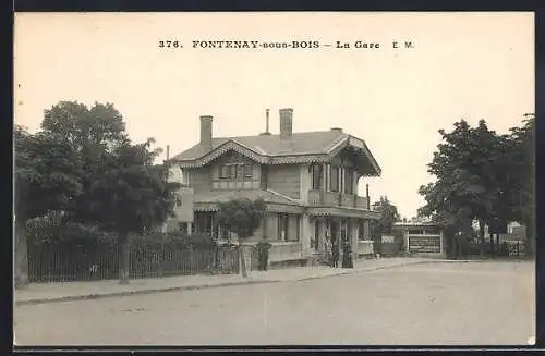 AK Fontenay-sous-Bois, La Gare
