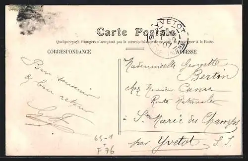 AK Le Havre, La Gare d`Arrivée