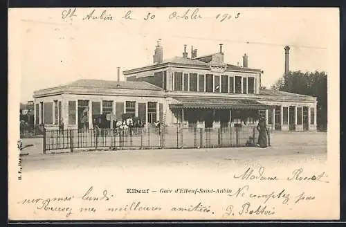 AK Elbeuf, Gare d`Elbeuf-Saint-Aubin