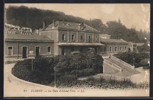 AK Elbeuf, La Gare d`Elbeuf-Ville