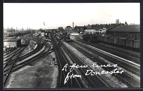 AK Doncaster, A few lines from Doncaster, Station and trains