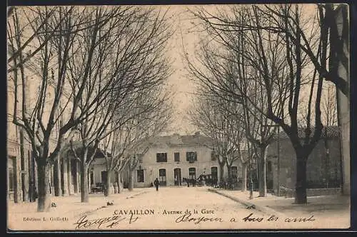 AK Cavaillon, Avenue de la Gare