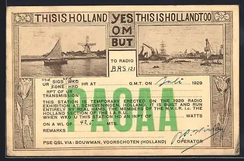 AK Voorschoten, This is Holland, This is Holland too, Radio