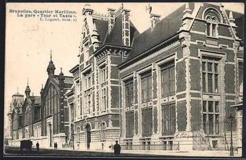 AK Bruxelles, Quartier Maritime, La gare, Tour et Taxis