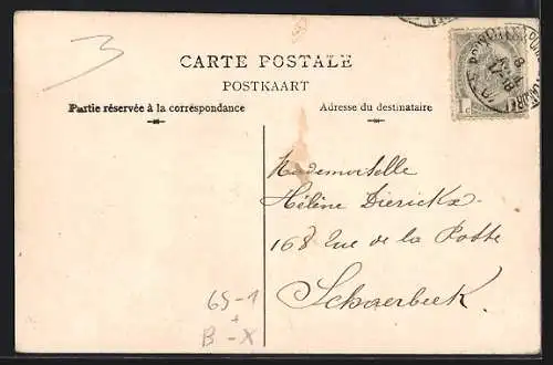 AK Bruxelles, Quartier Maritime, La gare, Tour et Taxis