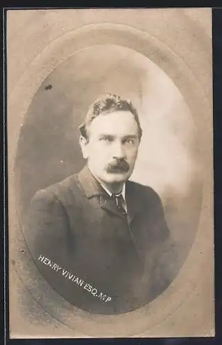 AK Henry Vivian Esq. MP im Portrait