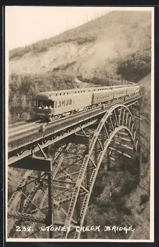 AK Stoney Creek, Bridge, Eisenbahn