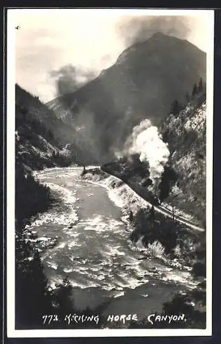 AK Canada, Zug am Kicking Horse Canyon