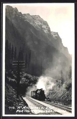 AK Mt McDonald, East Portal Connaught Tunnel