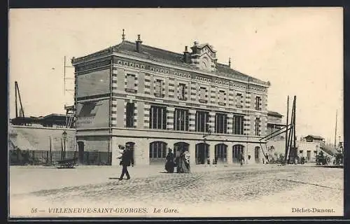 AK Villeneuve-Saint-Georges, La Gare