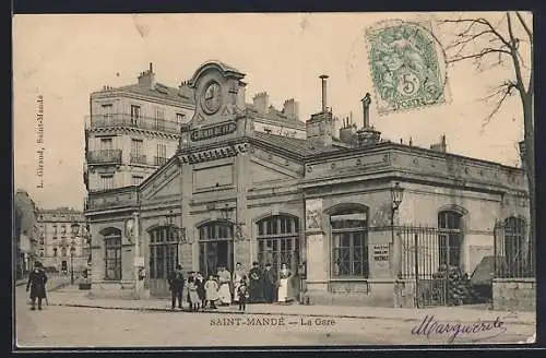 AK Saint-Mandé, La Gare
