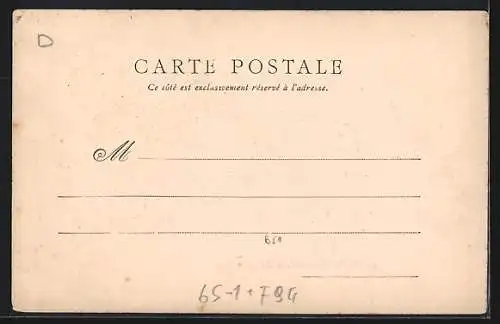 AK Saint-Mande, La Gare, Bahnhof