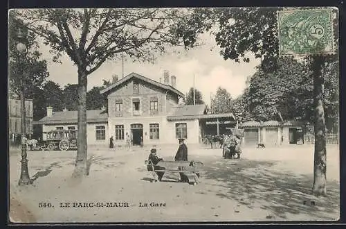 AK Le Parc-St-Maur, La Gare