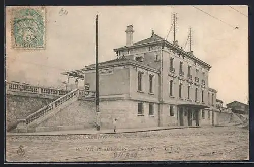 AK Vitry-sur-Seine, La Gare