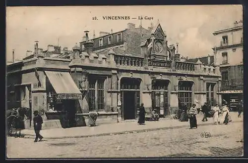 AK Vincennes, La Gare