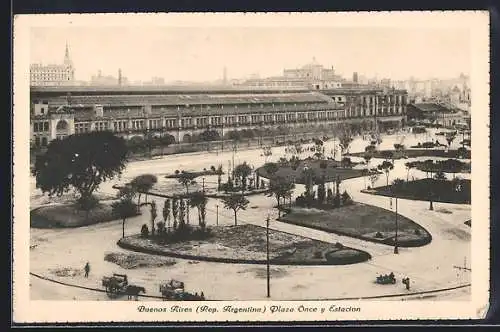 AK Buenos Aires, Plaza Once y Estacion