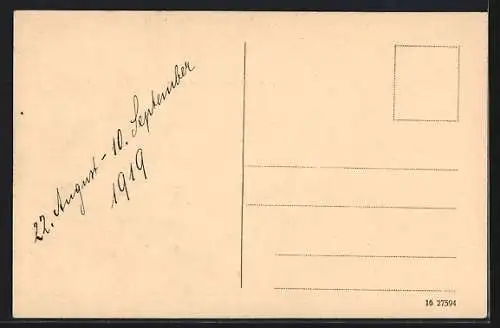 AK Posen, Stadttheater, Königl. Ansiedlungskommission, Paulikirche aus der Vogelschau