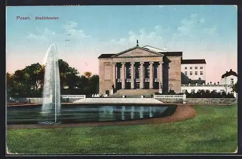 AK Posen-Poznan, Stadttheater