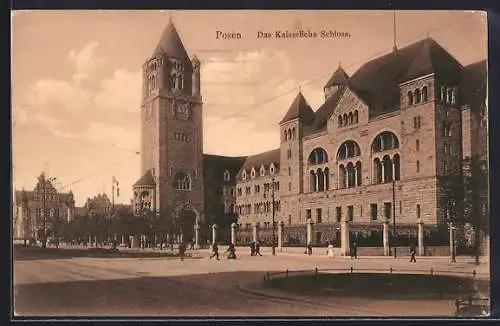 AK Posen, Das Kaiserliche Schloss