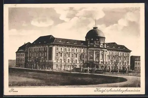 AK Posen, Blick auf die Königl. Ansiedelungskommission