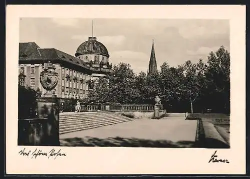 AK Posen, Ansiedelungs-Kommission und Freitreppe