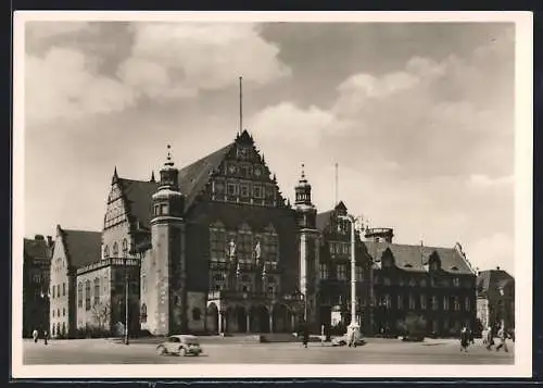 AK Posen, Reichsuniversität Posen, eröffnet am 20. April 1941 durch Reichsminister Rust